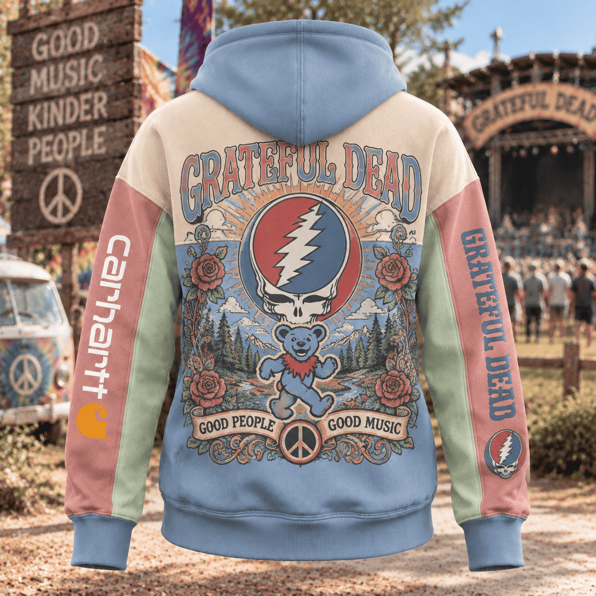 PREMIUM GRFD HOODIE COLOR BLOCK TTNL