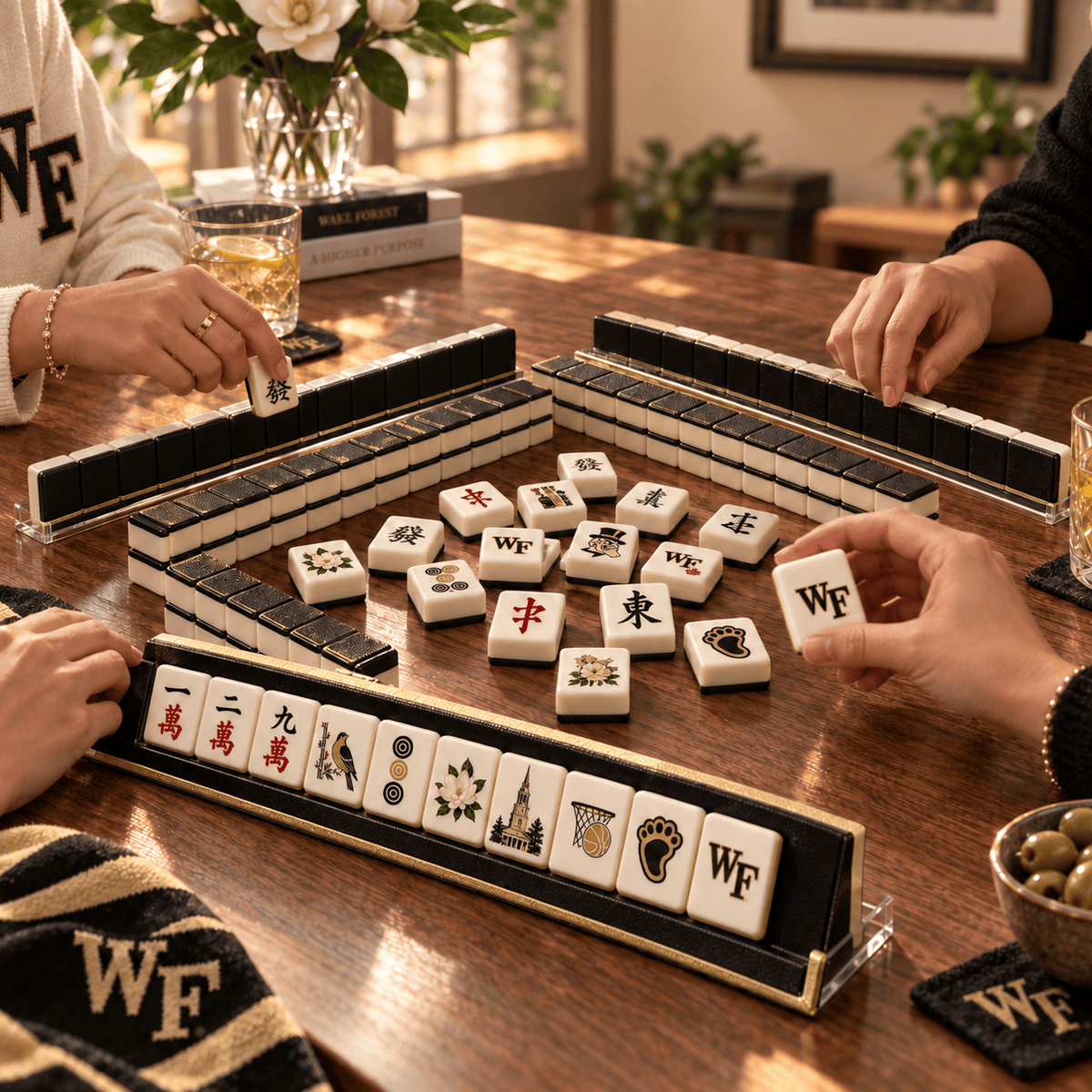 Premium WFDD Mahjong Tiles Set TNSM