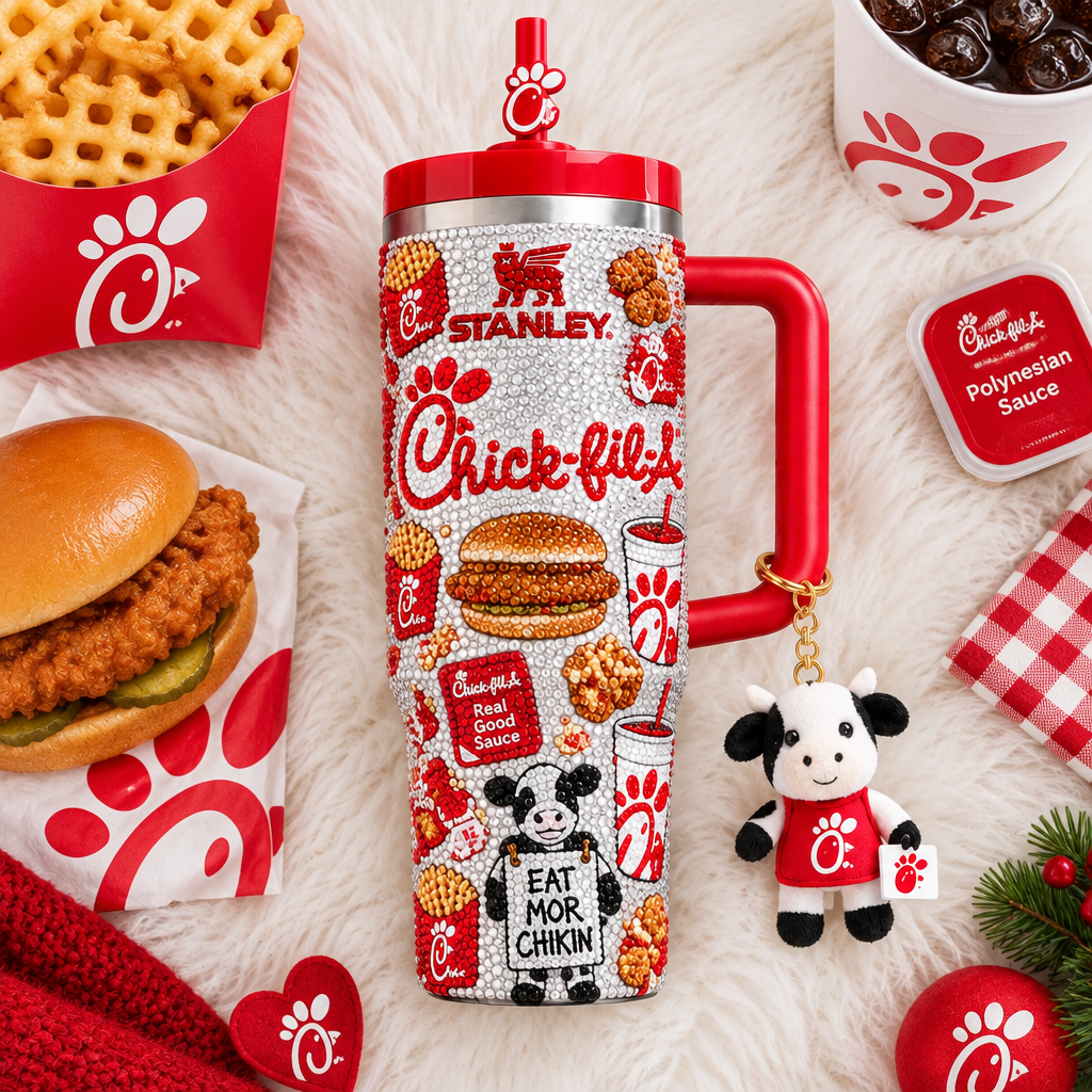 Chick Fil A 40oz Tumbler With Handle TTNL